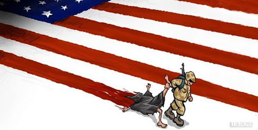 دانلود پاورپوینت جنایات آمریکا در 100 سال گذشته