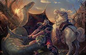 پاورپوینت کتاب فارسی ششم ابتدایی درس چهارم هفت خوان رستم